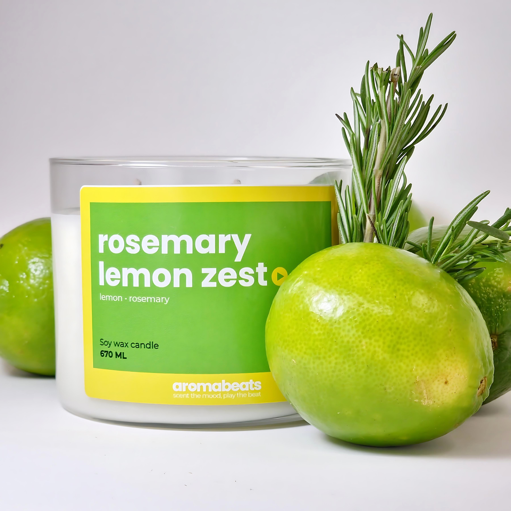 rosemary lemon zest